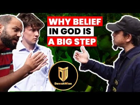 Why Belief in God is a Big Step | Mansur | Speakers Corner | Hyde Park thumbnail