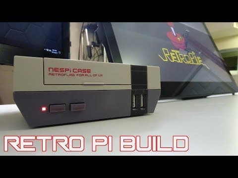 How to Build a Retro Pie Console with NES Case thumbnail
