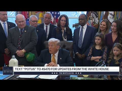 President Trump Participates in a Signing Ceremony, Jan. 14, 2026 thumbnail