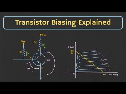 Transistor Biasing: What is Q-point? What is Load Line? Fixed Bias Configuration Explained thumbnail