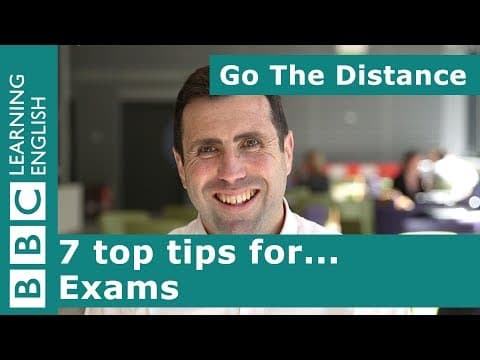 Academic Insights – 7 top tips for... exams thumbnail