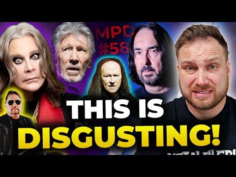 OZZY vs WATERS scandal 🤬 BRENT HINDS verdict, VENOM drama, CORONER, LOMBARDO & more | MPD58 thumbnail