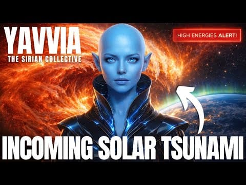 ARRIVING NOW‼️"Why This Plasma Wave Changes Everything..." | Yavvia Of Sirius thumbnail