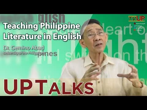 What Are the Benefits of Teaching Philippine Literature in English? thumbnail