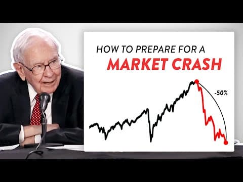 How to Prepare for a Stock Market Crash Like Warren Buffett thumbnail