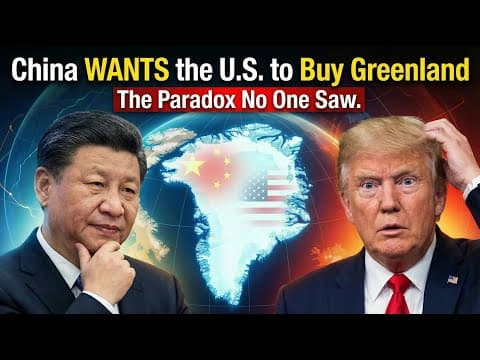 China WANTS the U.S. to Buy Greenland | Here’s the Paradox No One Saw thumbnail