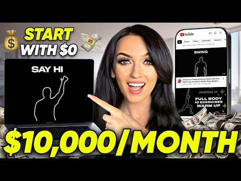 This is THE BEST YouTube Automation Side Hustle (HOW TO START NOW) thumbnail