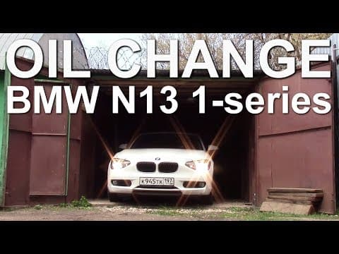 How to change the OIL and FILTER on a BMW f20 F21 1-series N13 Prince thumbnail
