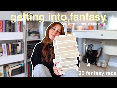 all things fantasy! 🐉📚🔮🧚🏻‍♀️ (tips and getting into it) + my favorite recommendations thumbnail