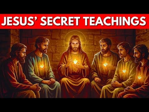 What Jesus ONLY Taught in Private (Not for Everyone) thumbnail