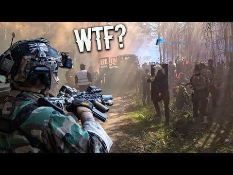 Worlds Largest Airsoft Game! 4000 Players! (Dark Emergency) thumbnail