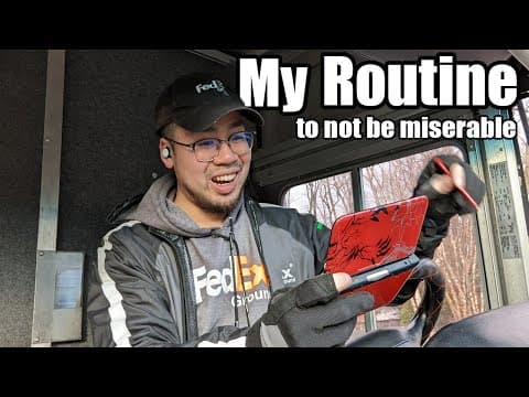 My Routine To Keep Me Entertained As A Delivery Driver thumbnail