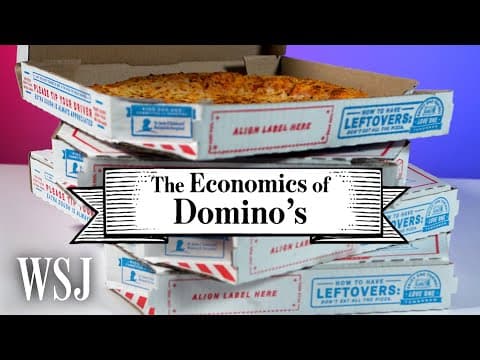Domino’s Pizza Empire Was Built on Delivery. Now, That May Not Be Enough | WSJ The Economics Of thumbnail