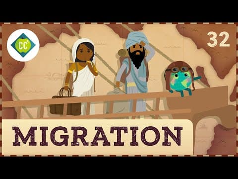 Where and Why Do People Move? Crash Course Geography #32 thumbnail
