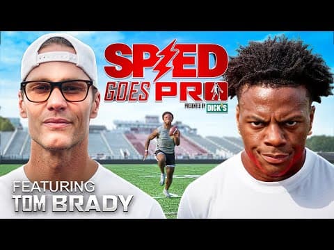 SPEED GOES PRO, EPISODE 1: TOM BRADY  (Football) thumbnail