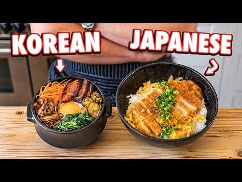 Japanese Rice Bowl vs. Korean Rice Bowl thumbnail