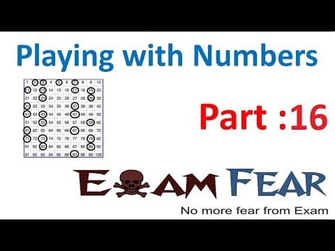 Maths Playing With Numbers part 16 (Divisibility by 5) CBSE Class 6 Mathematics VI thumbnail