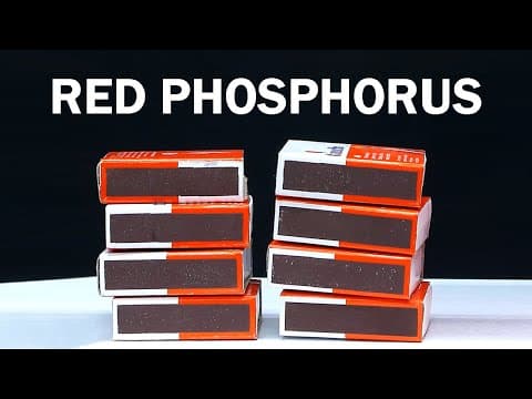 How to Extract Red Phosphorus from Match Striker Pads thumbnail