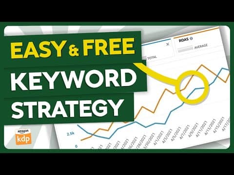 The Easiest Amazon KDP Keyword Research Strategy (No Paid Software) thumbnail