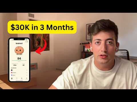 Honest Conversation With A Solo Dev Who Made $30K In 3 Months With 1 Viral App thumbnail