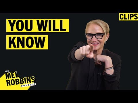How To Know When It Is Time To Break Up With Someone | Mel Robbins Podcast Clips thumbnail