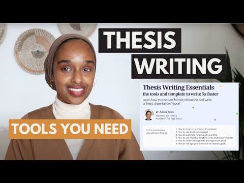 How to Write Your Thesis 5 Times Faster thumbnail