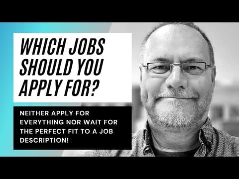 Faculty positions: Which jobs to apply for? Don't wait for the perfect fit #assistantprofessor thumbnail