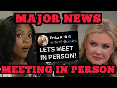 Candace Owens Makes MASSIVE ANNOUNCEMENT Plans to MEET ERIKA KIRK IN PERSON thumbnail