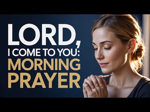 Lord, Hear My Prayer Today | Blessed Morning Prayer thumbnail