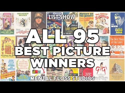 Fascinating Facts About All 95 Best Picture Oscar Winners thumbnail