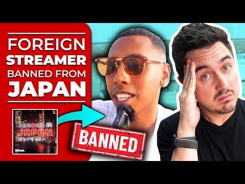 Foreign Streamer Fined ¥200,000 & Kicked Out of Japan | @AbroadinJapan Podcast #40 thumbnail
