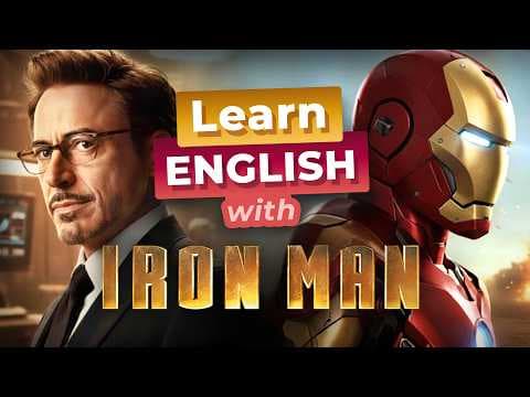 Learn English with IRON MAN — Tony Stark thumbnail