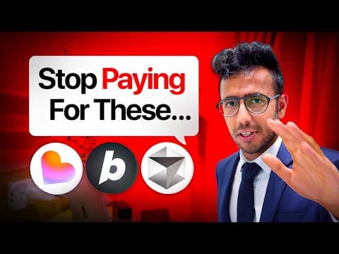 Stop Paying for Lovable, Bolt, Cursor! WATCH THIS! thumbnail