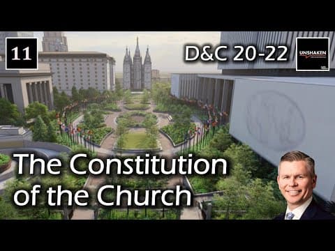 Come Follow Me - D&C 20-22 - The Constitution of the Church thumbnail