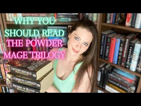 WHY YOU SHOULD READ THE POWDER MAGE TRILOGY BY BRIAN MCCLELLAN!!! thumbnail