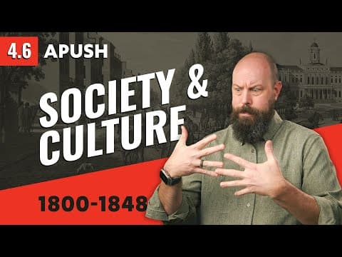 The MARKET REVOLUTION'S Effects on American Culture [APUSH Review] thumbnail