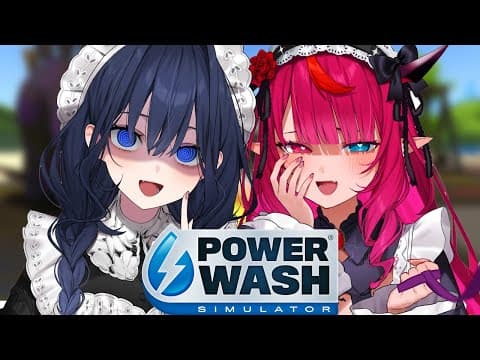 【Powerwash Simulator】May The Best Maid Win With @IRyS thumbnail