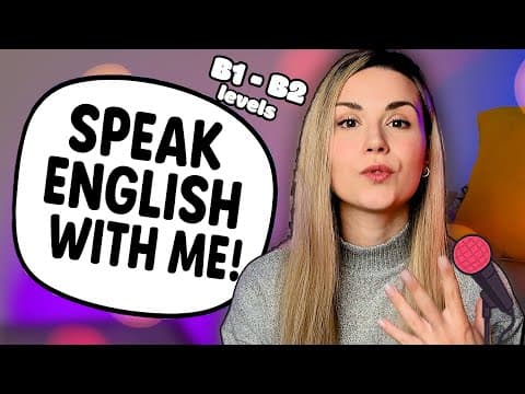 Speak English with me | Improve Your English Speaking Skills From the Comfort of Your Home thumbnail