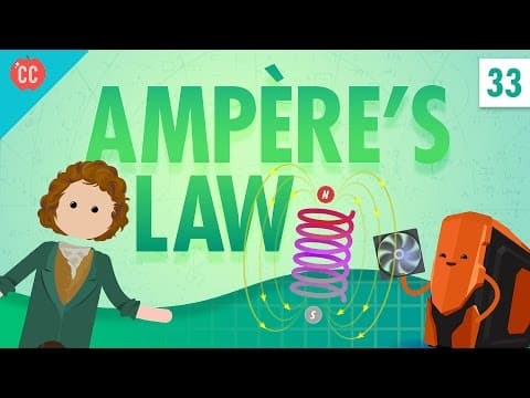 Amp√®re's Law: Crash Course Physics #33 thumbnail