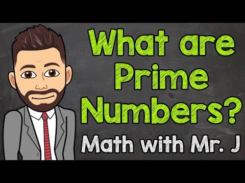 What are Prime Numbers? | Math with Mr. J thumbnail