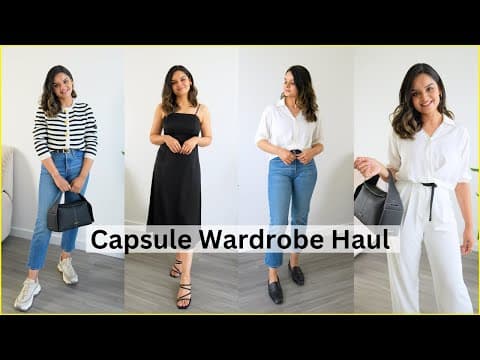 Basic Essentials & Evergreen Pieces for your Capsule Wardrobe ft. GOELIA thumbnail