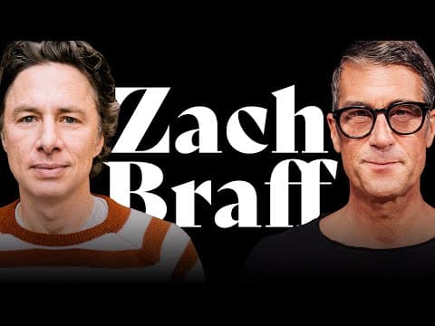 Zach Braff Is Processing Pain Through Art‎ | Rich Roll Podcast thumbnail