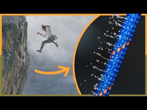 Are Wet Ropes Dangerous for Climbers? Textile Science Explained thumbnail