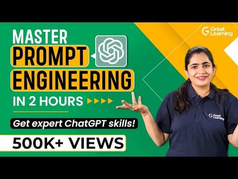 Prompt Engineering 2025 Full course | Prompt engineering course | ChatGPT Prompts thumbnail