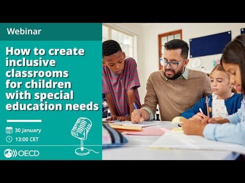 Webinar: How to create inclusive classrooms for children with special education needs thumbnail