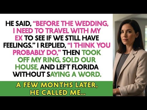 He Said, “Before The Wedding, I Need To Travel With My Ex To See If We Still Have Feelings.” I Rep.. thumbnail