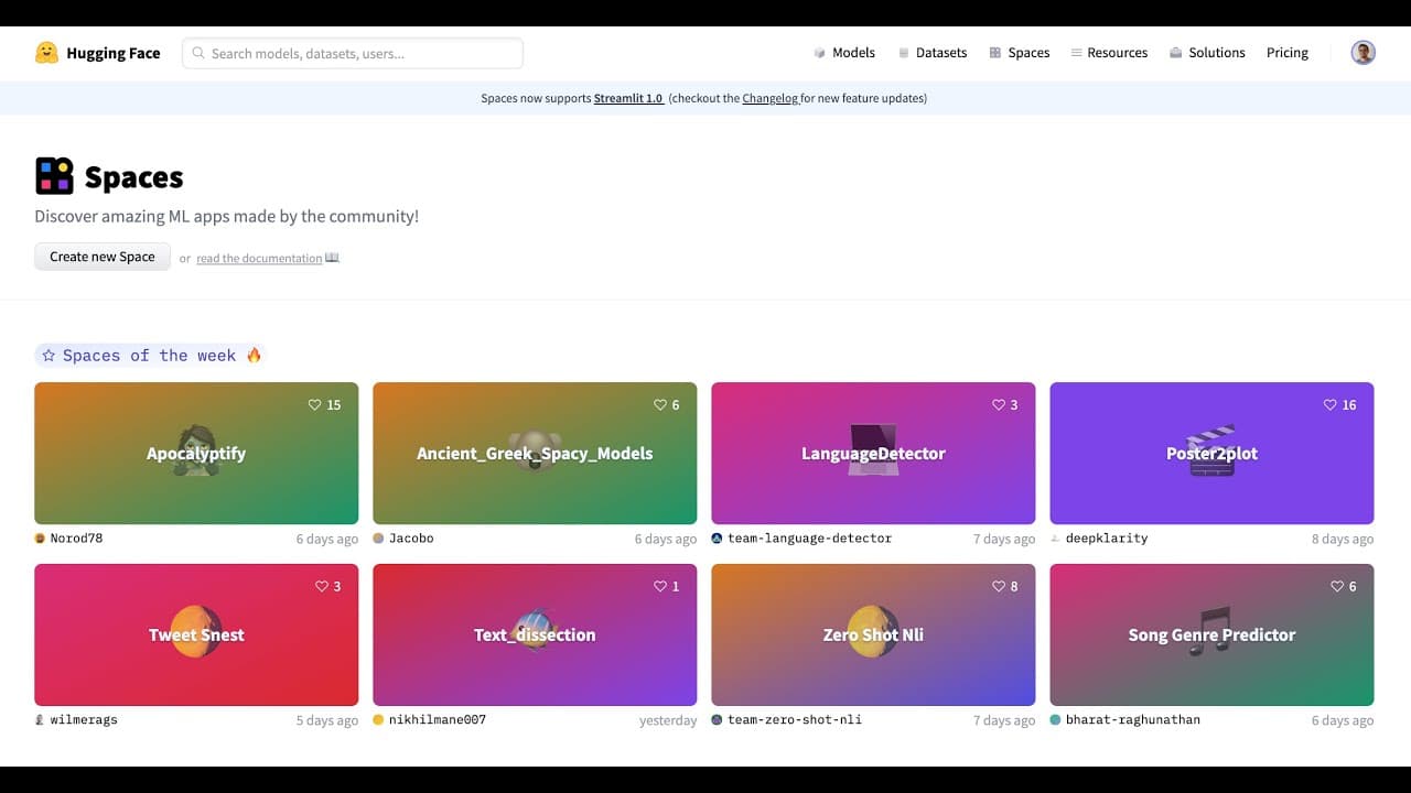 YouTube video player