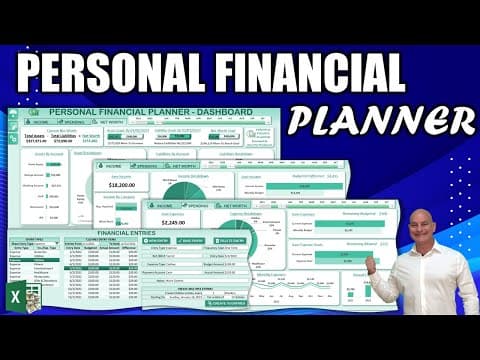How To Create A Personal Financial Planner In Excel [FREE Download + Masterclass] thumbnail