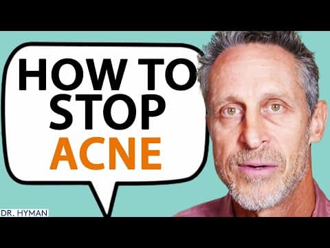 The BIG CAUSE Of Acne & How To Get Rid of It QUICKLY | Dr. Mark Hyman thumbnail