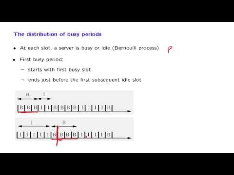 L21.6 Example: The Distribution of a Busy Period thumbnail